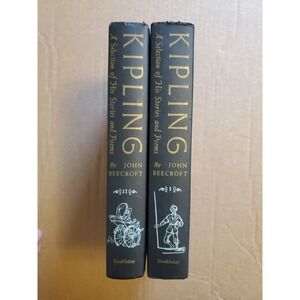 Kipling A Selection of His Stories and Poems 2 Vol Set John Beecroft 1956
